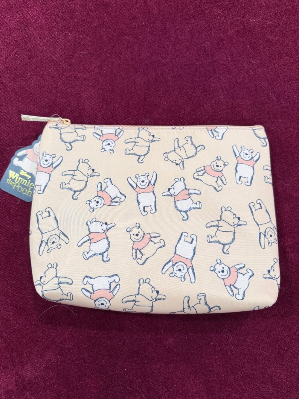 Disney Winnie The Pooh Cosmetic Bag / Pouch Case - Picture 2 of 2